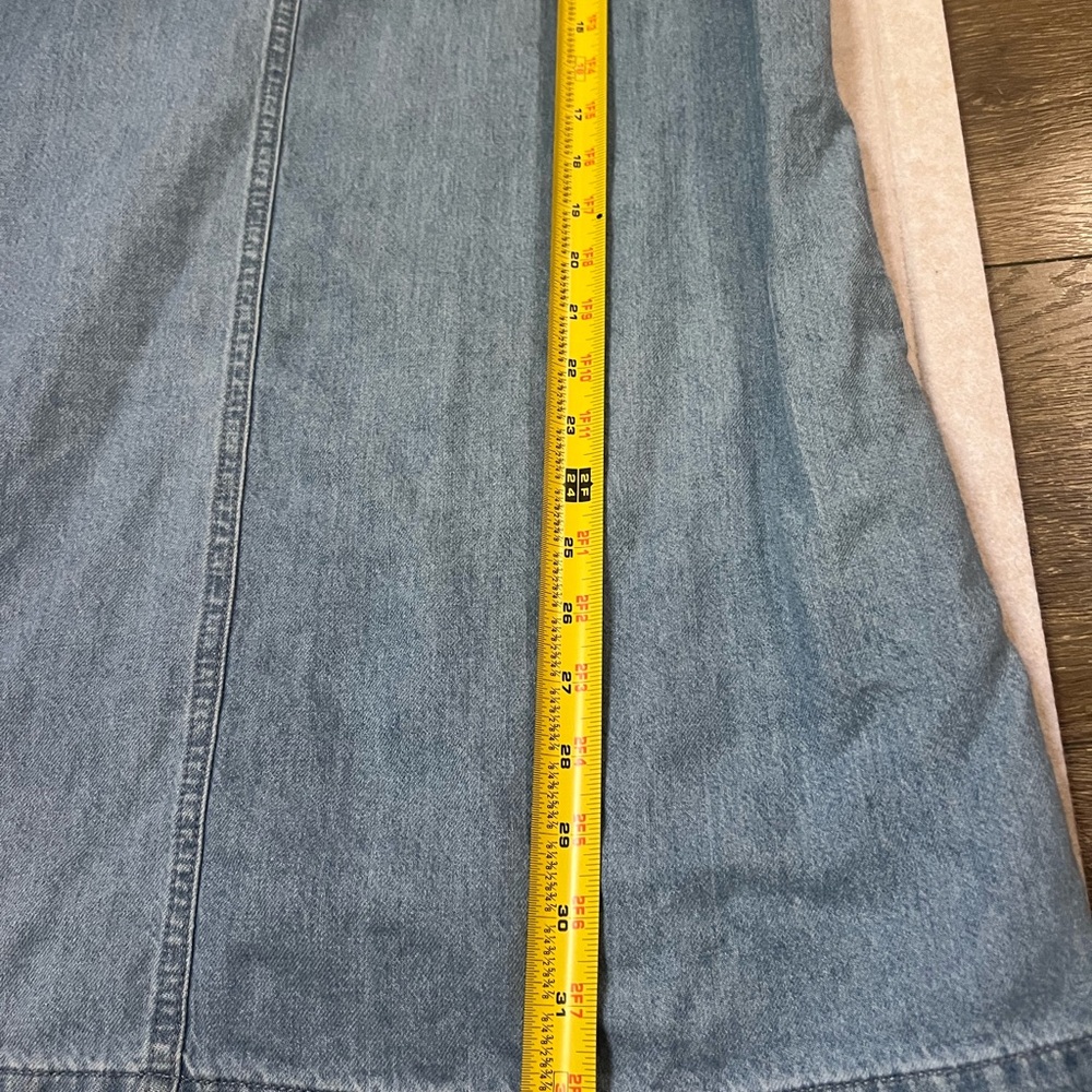 Madewell Light Blue‎ Denim Dress - Picture 8 of 9